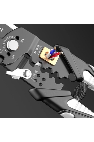 Teltree 25 Fonksiyonlu Profesyonel Kablo Soyma Pensesi - Çok Amaçlı, Ergonomik Ve Dayanıklı Elektrikçi Aleti