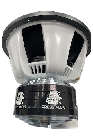 Subwoofer 46 Cm 2+2 Ohm 9000 Rms Yassı Alüminyum Black Voice Coil