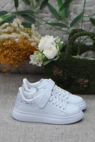 M.p 242 3317 Beyaz Rahat Hafif Kız Çocuk Ayakkabı 001