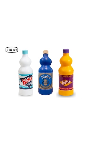 Birka Çamaşır Suyu 1 Kg+birka Kireç Çözücü 1kg+birka Tuz Ruhu1kg