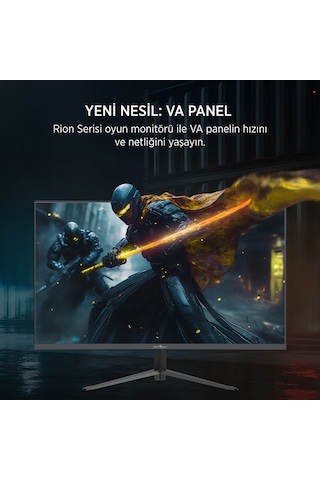 James Donkey Rion R10 24" 165 Hz 1 Ms FHD VA Curved Gaming Monitör