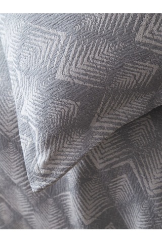 Bedline Tek Yatak Örtüsü Çift Kişilik Areca Gri 230x240 Cm