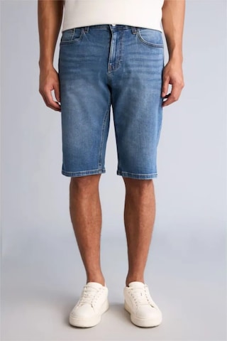 Defacto Regular Fıt Bermuda Jean Şort G8661ax26smnm28 Mavi-nm28