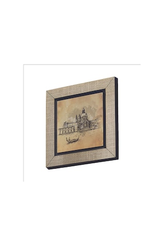 Venedik Görseli Baskılı Mdf Magnet 7x7 413