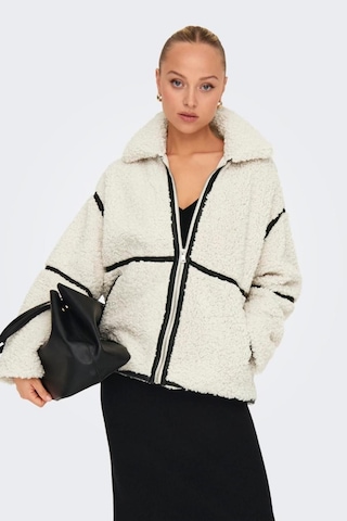 Only Onlparıs Teddy Jacket Lıfe Otw Cc Beyaz 15322440 Cok Renkli Çok Renkli