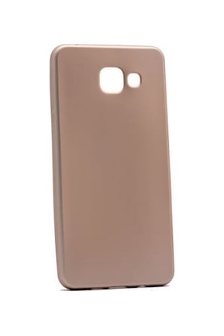 Samsung Galaxy Uyumlu A5 2016 Kılıf Esnek Yapılı İnce Slim Silikon Kapak Ryc/premier Gold