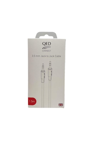 Qed Qe-8124 Connect İki Ucu 3.5mm Kulaklık Kablosu 1.5 Metre