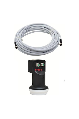 30 Metre Uydu Kablosu İkili Çıkış Çanak Uydu 4k Full Hd 3d Lnb F Konnektör 2 Li Twin Lnb Lnb