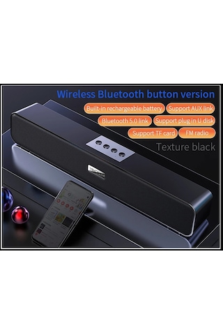 Butu Yındıao A36 ABS Masaüstü Bluetooth Hoparlör