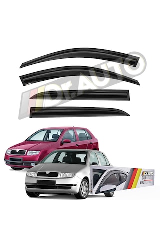 Skoda Fabia Hb 2001-2008 Cam Rüzgarlığı 4'lü