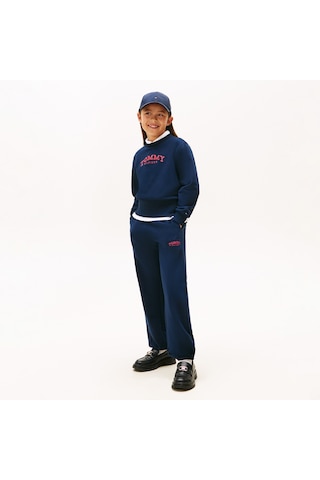 Tommy Hilfiger Monotype Çocuk Mavi Eşofman Altı Kg0kg08981 545591