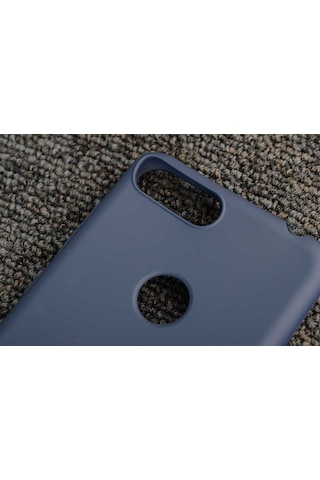 Alcatel 1s Kılıf Zore Premier Silikon Kapak Rose Gold