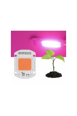 220V 50W Grow Led Full Spectrum Cob Led (Bitki Yetiştirme Ledi)