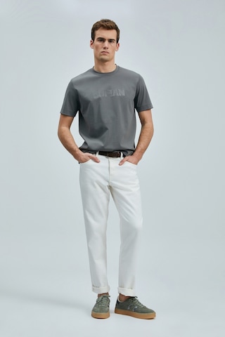 Lufian Thınk Modern Grafik T- Shirt Koyu Yeşil Koyu Yeşil 111020240100610 Koyu Yeşil