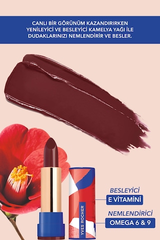 Yves Rocher Ultra Nemlendirici Yoğun Renkli Saten Ruj-09. Bordo-3.8g-79445 09 Bordo