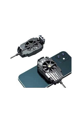 G6 Klipsli Cep Telefon Soğutma Fanı Radyatör Soğutucu Kablolu