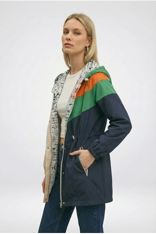 Rovebella Sign Waterproof Mont Yağmurluk Çok Renkli
