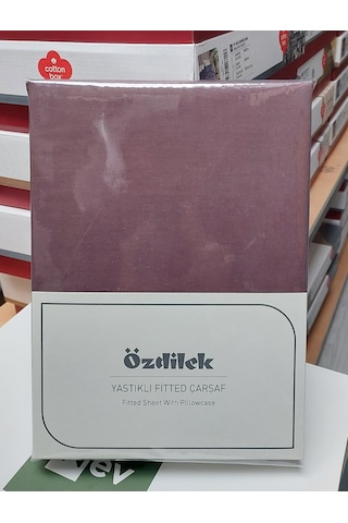 Özdilek Colourist Fitted Lastikli Tek Kişilik Battal Çarşaf Seti 120x200 -mürdüm Mürdüm