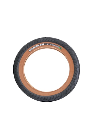 Compass 20x4.0 3mm Zırhlı Fat Bike Bisiklet Dış Lastik Amber