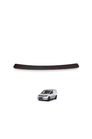 Volkswagen Caddy 2021+ Uyumlu Yedek Parça Arka Tampon Eşiği Mat