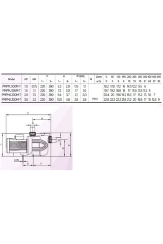 Powerpool 1.00 Hp Majeuerx Monofaze Pompa