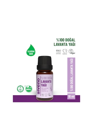 Siveno %100 Doğal Lavanta Uçucu Yağı 10 ML