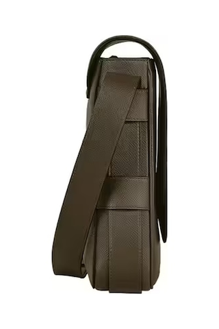 Montblanc Sartorial Deri Postacı Çantası 221580 Kahverengi