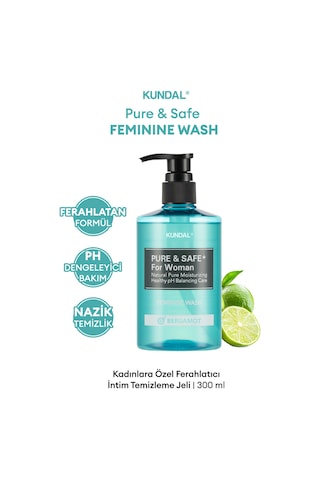Kadınlara Özel İntim Temizleme Jeli Kundal Feminine Cleanser 300ml Bergamot 98112339