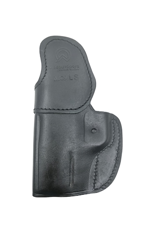 Canik Mete Mc9 Ls Uyumlu Siyah Kemer İçi Deri Çıtçıtlı Silah Kılıfı