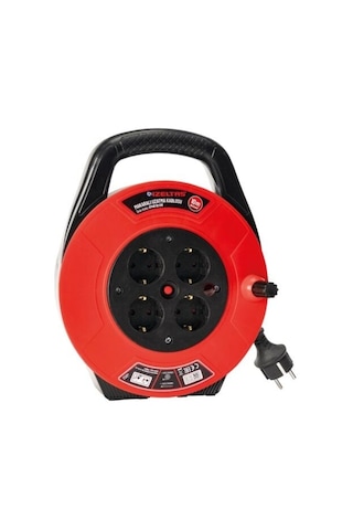 İzeltaş Makaralı Uzatma Kablosu 10 M 3x1.5mm 0741050010