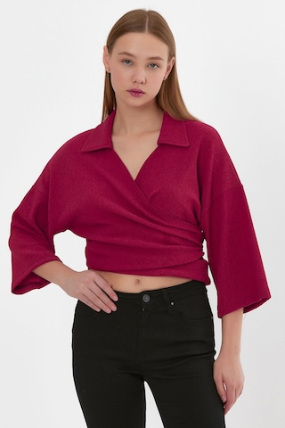 Alexandergardı Önü Bağlamalı Bluz B23-0041 001