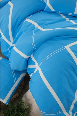 Mulberry Camelia Nevresim Takımı Çift Kişilik 4 Parça 200x220 Mavi