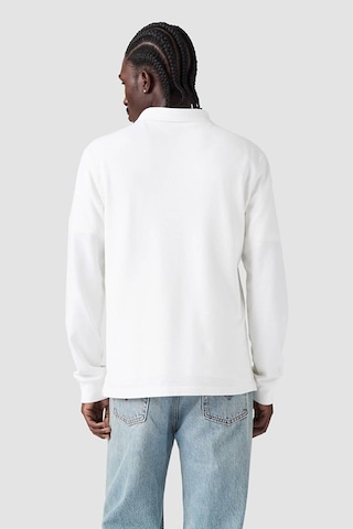 Levi's Erkek Orıgınal Beyaz Uzun Kollu Polo Yaka Beyaz Sweatshirt - 00aut-0000