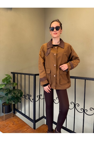 Ali Butik Koyu Hardal Mevsimlik Ceket Hardal