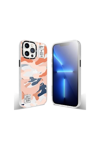 Youngkit Apple Uyumlu iPhone 13 Pro Kılıf Baskılı Desenli YoungKit Kamuflaj Serisi Kapak ZORE-220135