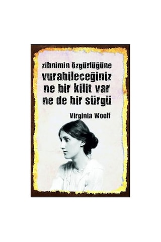 Ayrex Kuşe Kağıt Duvar Posteri Ne Bir Kilit Var Ne De Bir Sürgü Retro Vintage Drtr0023