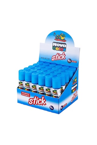 Stick Yapıştırıcı Nova Color Katı Yapıştırıcı 10 gr 3 Adet