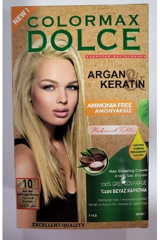 Colormax Amonyaksız Saç Boyası 10 - Açık Sarı (547450908)