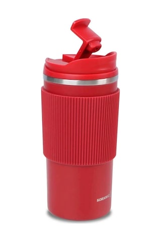 Korkmaz Freedom Plus Kırmızı Kahve Bardağı A5539-1