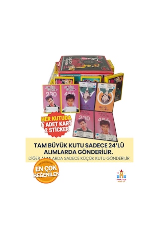 Squid Game 2. Sezon Kartları - Yeni Trend 2025 Karakterli 2 Mini Kutu 12 Kart + 4 Sticker