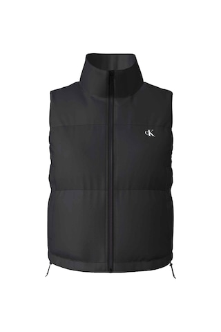 Calvin Klein Yüksek-parlak Kadın Siyah Şişme Yelek-11112 Siyah