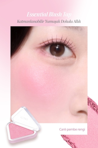 Clio Katmanlanabilir Yumuşak Dokulu Işıltılı Bitiş Sunan Allık Essential Blush Tap S204 Hyper Love