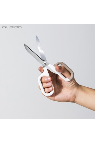Nusıgn Güç Tasarruflu Makas 145 Mm Ens056 Paslanmaz Çelik Beyaz