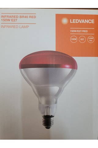 Ledvance 150watt İnfrared Br40 E27 Isıtıcı Ampul