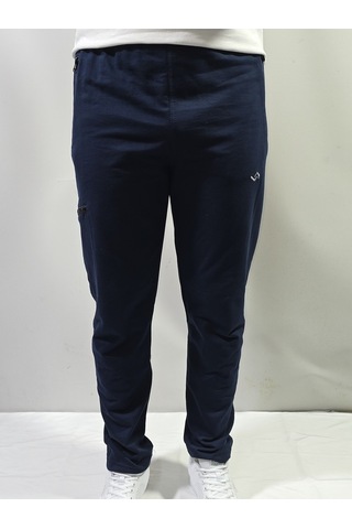 Jump Erkek Slim Fit Pamuklu 2 İplik Eşofman Altı Lacivert