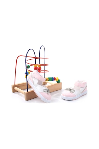 Şirin Bebe 3814 Ortopedik Taban Kız Çocuk Yazlık Ayakkabı Sandalet Fuşya