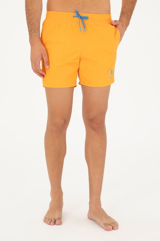 U.s. Polo Assn. Erkek Turuncu Deniz Şortu 50282927-vr051 Turuncu