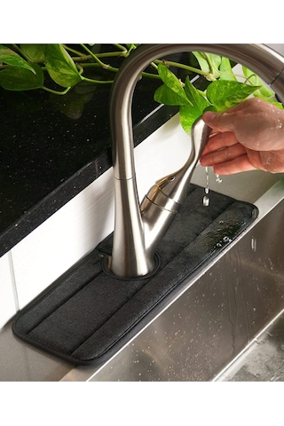 Bundera Evye Mutfak Lavabo Bataryası Musluk Altı Su Emici Matı