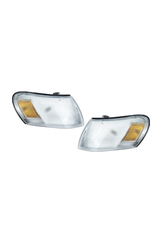 Sinyal Lambası Takım Sağ + Sol Toyota Corolla Ae101 Efsane Kasa 1993-1995 Sarı Çıkıntılı Duylu
