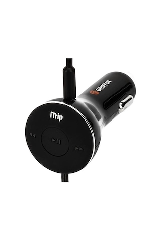 Griffin İtrip Dualconnect Apple Uyumlu iPhone Ve iPod 30 Pin Aux Kontrol Şarj Cihazı Ga22050